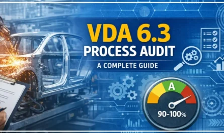 VDA 6.3 Process Audit